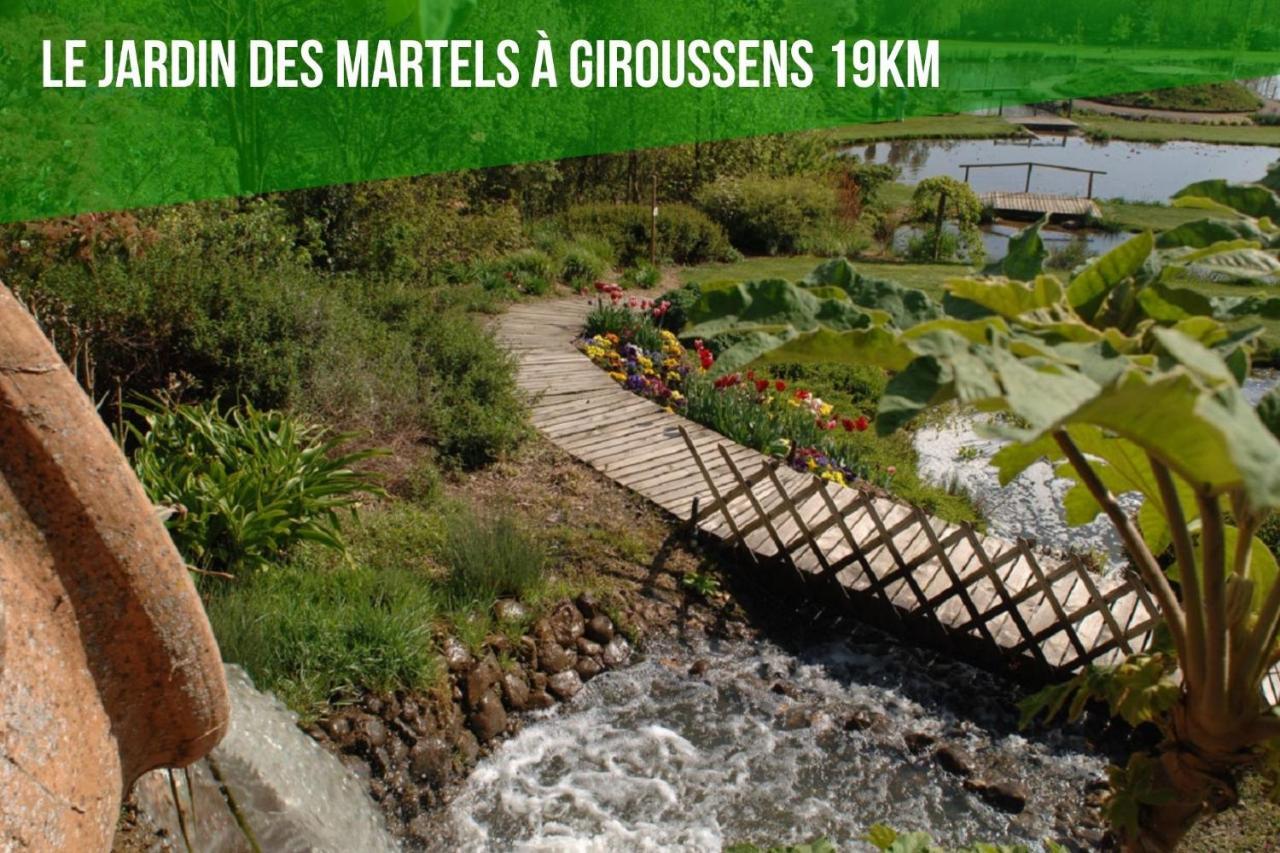Le Gite Nature Bien-Etre Piscine Chauffee Privee Du Tarn Entre Toulouse Et Albi & Les Cottages Du Tarn Peyrole Exteriör bild